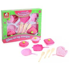 Набор посуды S+S Toys 100631413 розовый
