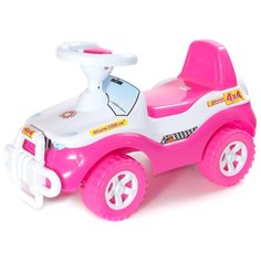 Каталка-толокар Orion Toys Джипик (105) со звуковыми эффектами розовый