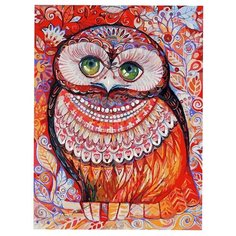 Белоснежка Картина по номерам "Медовая сова" 30х40 см (3074-CS)