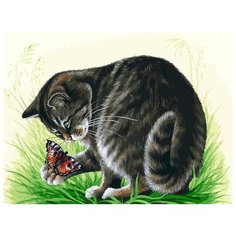 Белоснежка Картина по номерам "Игры на открытом воздухе" 30х40 см (148-AS)