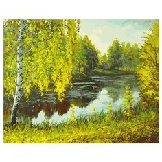 Белоснежка Картина по номерам "Родные места" 40х50 см (027-AB)