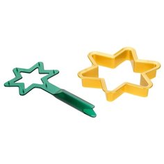 Форма для печенья Tescoma 631414 желтый/зеленый