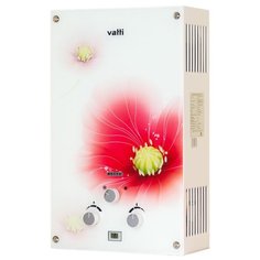 Проточный газовый водонагреватель Vatti LR20-EGE, красный мак