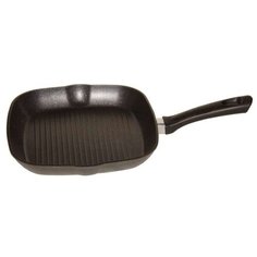 Сковорода-гриль Helper Marble MR4540 26х26 см, черный