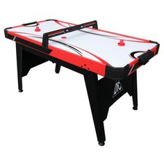 Игровой стол для аэрохоккея DFC Kometa 60 JG-AT-16003 черный/красный