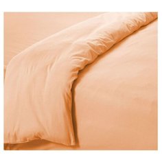 Пододеяльник Текс-Дизайн Трикотаж 175 х 215 см персиковый