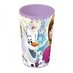 Stor Стакан пластиковый 350 мл Холодное сердце Цветы