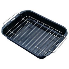 Форма для выпечки алюминиевая Tescoma 624624 (38х28х6 см) черный
