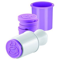 Форма для печенья Tescoma 630111 (6х12.5 см) фиолетовый/белый