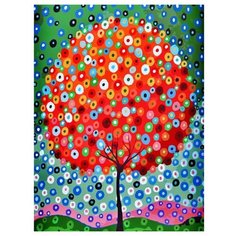 Белоснежка Картина по номерам "Денежное дерево" 30х40 см (754-AS)