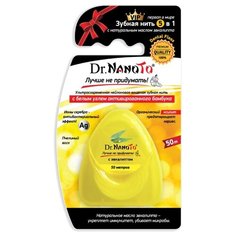 Dr. Nanoto зубная нить 5 в 1 натуральным маслом эвкалипта