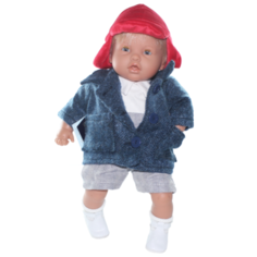 Интерактивная кукла Lamagik Макс в пальто, 47 см, 45025C