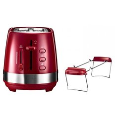 Тостер DeLonghi CTLA2103.R, красный