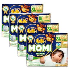 Momi трусики ночные Premium XL (12-20 кг) 88 шт.