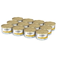 Корм для кошек Gourmet Голд с тунцом 12шт. х 85 г (паштет)