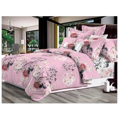 Постельное белье 2-спальное с евро простыней Бояртекс Luxor 54-15 А сатин