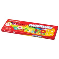 Пластилин BRAUBERG 24 цвета 500г (103351)