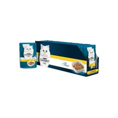 Корм для кошек Gourmet Перл соус де-люкс с курицей 24шт. х 85 г (кусочки в соусе)