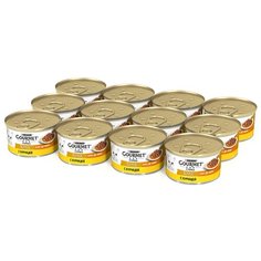 Корм для кошек Gourmet Голд с курицей 12шт. х 85 г (кусочки в соусе)