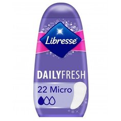 Libresse прокладки ежедневные DailyFresh Micro 22 шт.
