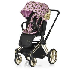 Прогулочная коляска Cybex Priam Lux by Jeremy Scott cherubs pink