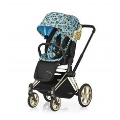 Прогулочная коляска Cybex Priam Lux by Jeremy Scott cherubs blue