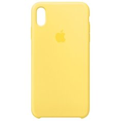 Чехол Apple силиконовый для Apple iPhone XS Max канареечный