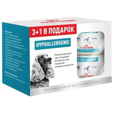 Влажный корм для собак Royal Canin Hypoallergenic при аллергии 4шт. х 200г