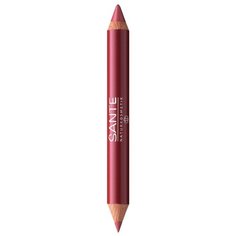 Sante Naturkosmetik помада-карандаш для губ 2 в 1 Lip Duo Contour & Gloss, оттенок 02 natural look