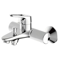 Смеситель для ванны с душем Bravat Drop F64898C-B/D244C однорычажный лейка в комплекте хром