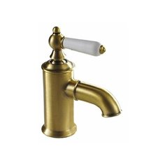 Смеситель для раковины (умывальника) Bravat Art F175109U однорычажный встраиваемый бронза