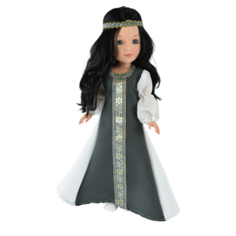 Кукла Vidal Rojas Пепа черноволосая в национальном платье (в подарочной коробке), 41 см, 4516