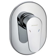 Смеситель для душа Bravat Eler FB848238CP однорычажный встраиваемый хром