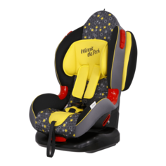 Автокресло группа 1/2 (9-25 кг) Siger Disney Кокон isofix, Винни Пух кружки