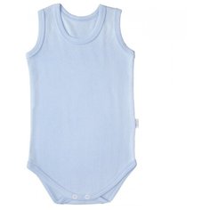 Боди Веселый Малыш размер 80, голубой