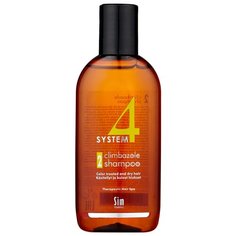 Sim Sensitive SYSTEM 4 Climbazole Shampoo 2 Терапевтический шампунь № 2 для сухих, окрашенных и поврежденных волос 100 мл
