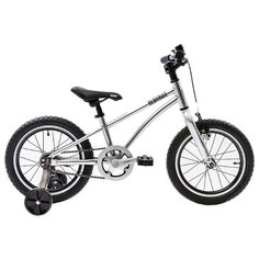 Детский велосипед BearBike Китеж 16 1s coaster серебро (требует финальной сборки)
