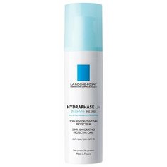 La Roche-Posay Hydraphase UV Intense Riche Интенсивное увлажняющее средство с защитой от UV для лица, шеи и области декольте, 50 мл