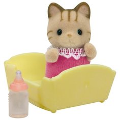 Игровой набор Sylvanian Families Малыш Полосатый котёнок 5186