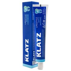 Зубная паста Klatz Lifestyle Бережное отбеливание, 75 мл