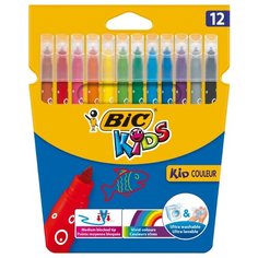 BIC Фломастеры "Kid Couleur" 12 шт. (9202932) разноцветные