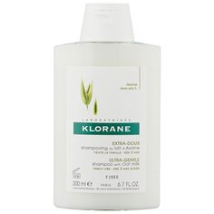 Klorane шампунь Ultra-Gentle, Protecting with Oat Milk 200 мл