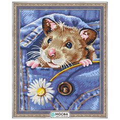 Мосфа Картина по номерам "Хомячок" 40х50 см (7С-0056)