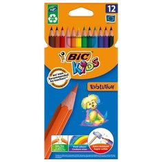 BIC Цветные карандаши Evolution 12 цветов (82902910)