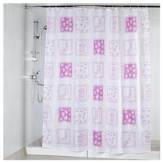 Штора для ванной Aquarius HSP324 розовый