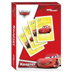 Настольная игра Step puzzle Тачки. Квартет (Disney)