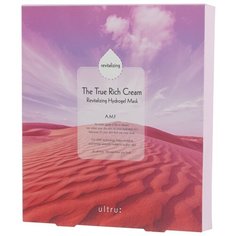 Ultru Кремово-гидрогелевая маска The True Rich Cream Revitalizing Hydrogel Mask, 25 г, 4 шт.