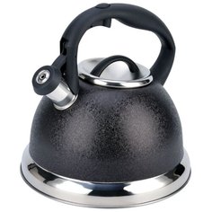 Bohmann Чайник со свистком BH-9903 3 л черный