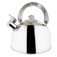 Bohmann Чайник BHL-633 3,5 л серебристый/мраморный серый