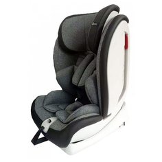 Автокресло группа 1/2/3 (9-36 кг) Be2Me ST-2 Isofix, серый меланж/черная кожа